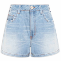 Short Jeans Feminino Nina - Azul