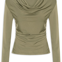 Blusa Manga Longa Feminina Degagê - Verde