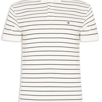 Polo Masculina 1985 Regular Fit Com Logo No Peito - Branco