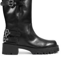 Bota Feminina Salto Baixo - Preto