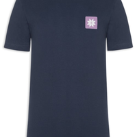 Camiseta Masculina Vintage Snow Icon - Azul