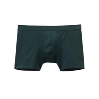 Cueca Boxer Em Algodão Premium - Verde