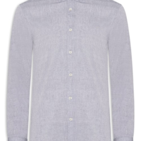Camisa Masculina Slim Fit Algodão Willis - Cinza
