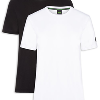 Kit Camiseta Masculina Regular Fit 2-Pack - Preto