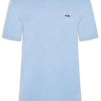 Camiseta Masculina Stretch Cotton Crew Neck Tee - Azul