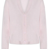 Cardigan Feminino Puro Cashmere - Rosa