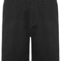 Bermuda Masculina Casual Sarja Color - Preto