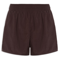 Shorts Feminino Liso - Marrom