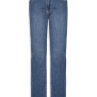 Calça Jeans Masculina Dirty Reta Fit - Azul