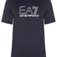 Camiseta Masculina Train Maxi Logo - Azul