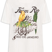 Camiseta Feminina Média Dois Irmãos - Branco