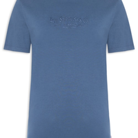 Camiseta Masculina Relaxed Fit - Azul