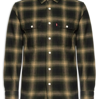 Camisa Masculina Xadrez Classic Worker - Verde