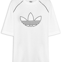 Camiseta Feminina Oversized T Adilenium - Branco