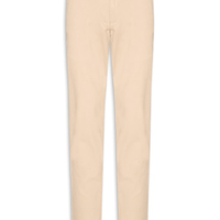 Calça Masculina Blend Linho Casual Reta Bege