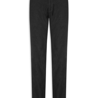 Calça Masculina Blend Linho Casual Reta Preto 2 Essential