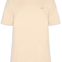 Camiseta Masculina Small Logo Marrom