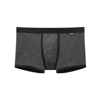 Cueca Boxer Mil Listras Em Algodão Supima - Preto