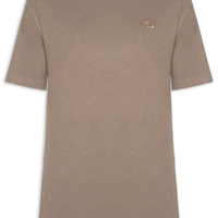 Camiseta Masculina Small Logo Marrom