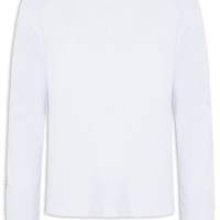 Camiseta Manga Longa Masculina Osk Snowb Branco