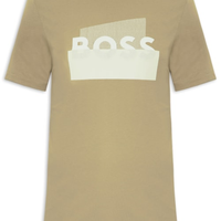 Camiseta Masculina Regular Fit C-Thompson 250 - Bege