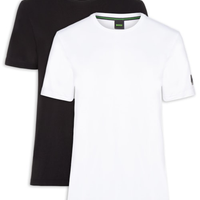 Kit Camiseta Masculina Regular Fit 2-Pack - Preto