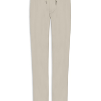 Calça Masculina Casual Elástico Slim - Bege