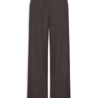 Calça Feminina Pantalona Alfaiataria - Marrom