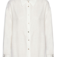 Camisa Feminina Básica Branco