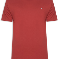 Camiseta Masculina Essential Regular Fit - Vermelho