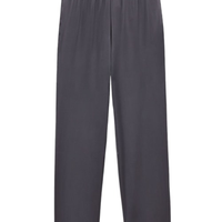 Calça Em Seda - Cinza