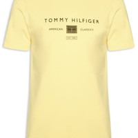 Camiseta Masculina Regular Fit Brand Love - Amarelo