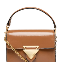 Bolsa Tiracolo Pequena Feminina - Marrom
