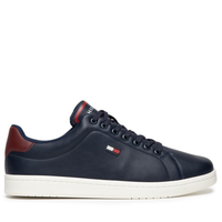 Tênis Masculino Flag Low Cut Lace-Up - Azul