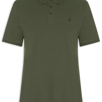 Polo Masculina Piquet Pima - Verde