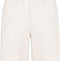 Bermuda Masculina Puro Linho - Bege