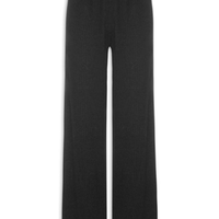 Calça Feminina Tricot Canelada - Preto