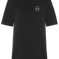 Camiseta Masculina Oversized Estampa Haven - Preto