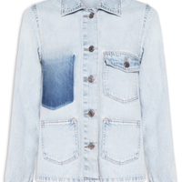 Jaqueta Feminina Jeans Bolso Reserva - Azul