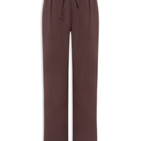 Calça Feminina Reta Básica - Marrom