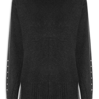Suéter Feminino Em Tricot - Preto