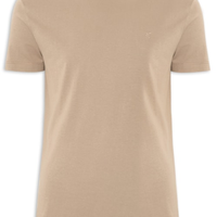 Camiseta Masculina Estampada Marathon Bege