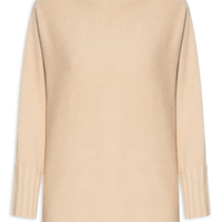 Suéter Feminino Em Tricot - Bege