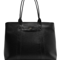 Bolsa Feminina Shopping Bag Eco Cabedal Rus - Preto