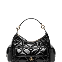 Bolsa Feminina Grande Verniz Show Preto