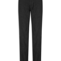 Calça Masculina Blend Linho Casual Reta Preto 2 Essential