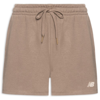 Shorts Feminino Essentials (Sem Felpa) - Marrom