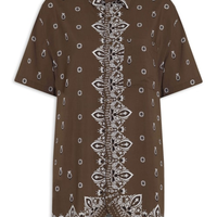 Camisa Feminina Lucia Marrom