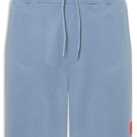Bermuda Masculina Logo-Label Cotton Terry Diz222 - Azul