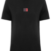 Camiseta Masculina Gradient Logo Crew Neck Danotie Preto